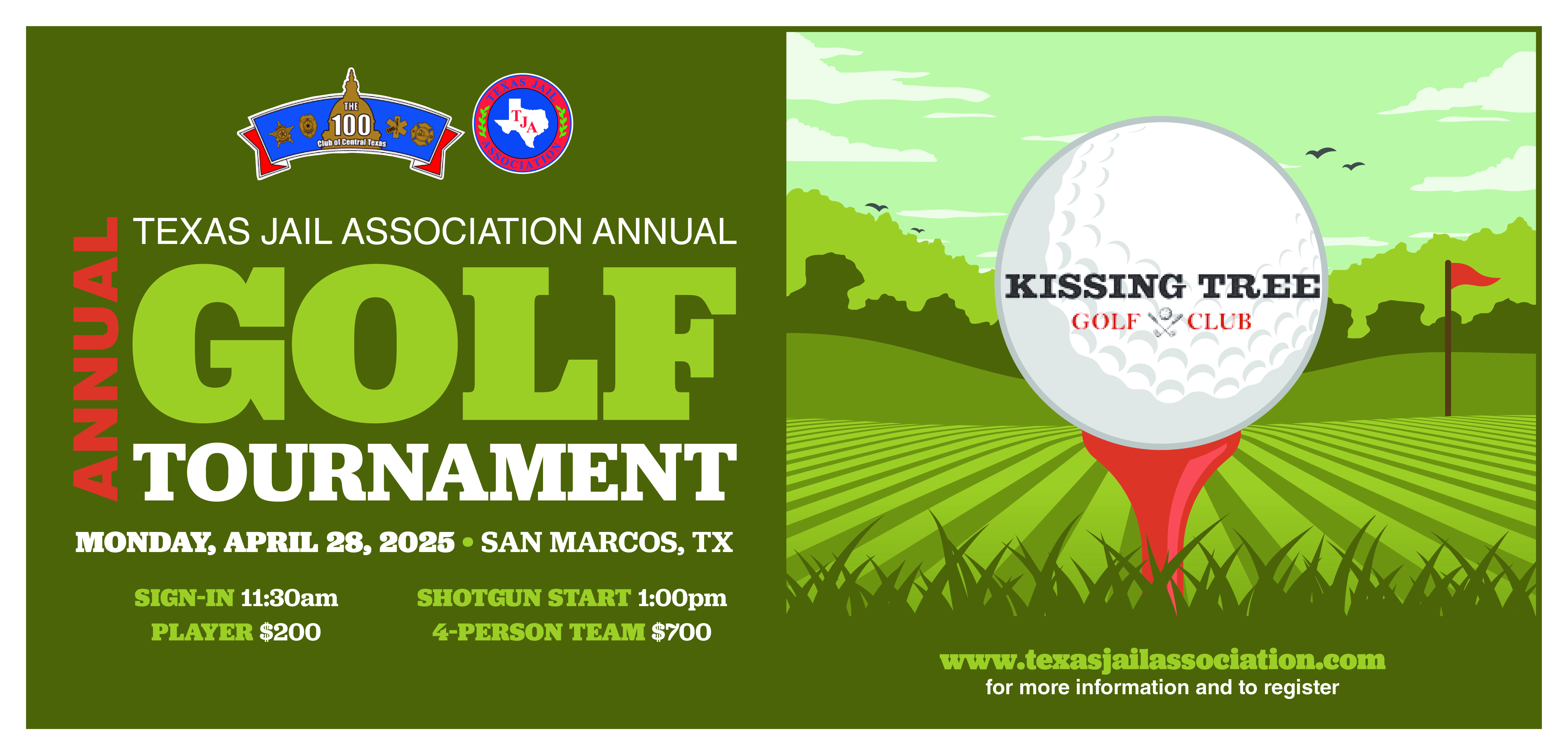 2025 Texas Jail Association Golf Tournament